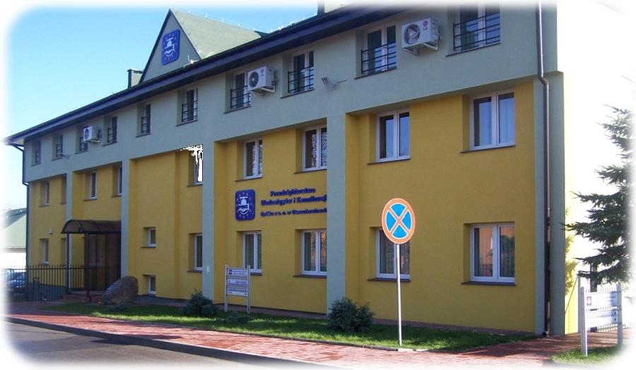 Zdjęcie przedstawia siedzibę Przedsiębiorstwa Wodociągów ul. Iglasta 5